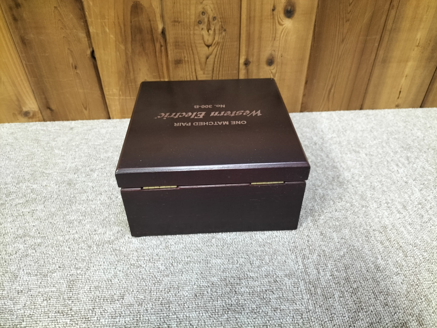 Western Electric ウェスタンエレクトリック 300B用木箱 23042502