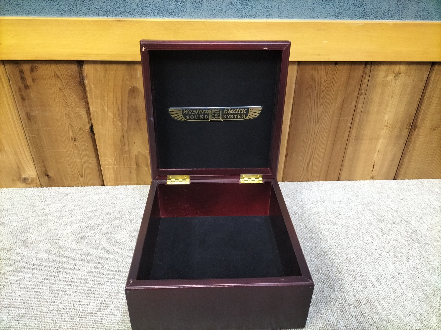 Western Electric ウェスタンエレクトリック 300B用木箱 23042502