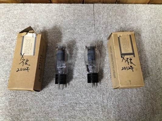 ジャンク Western Electric ウェスタンエレクトリック 314A 2本 真空管 23042507