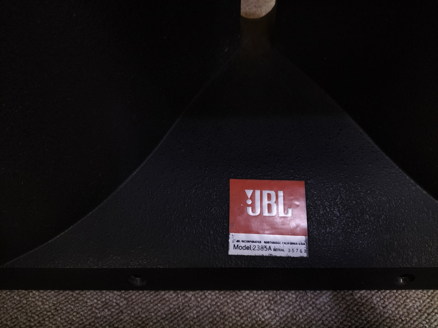 JBL ジェービーエル 2385A ラジアルホーンペア 23060902