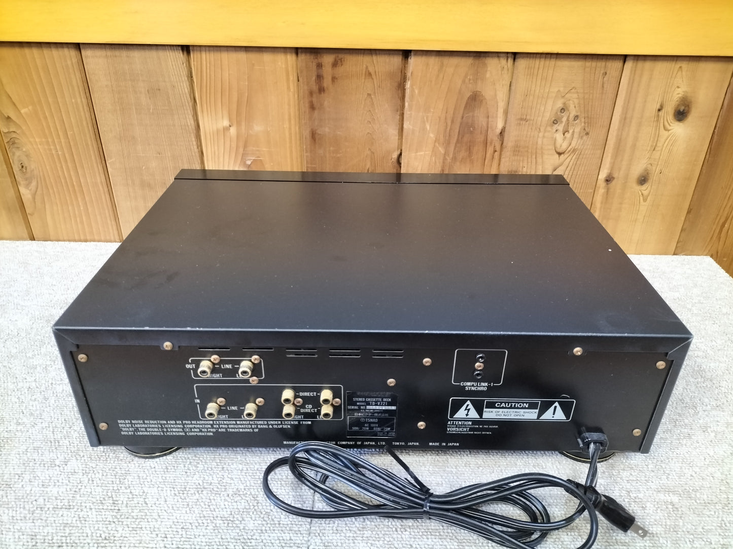 Victor ビクター TD-V721 カセットテープデッキ 23061412