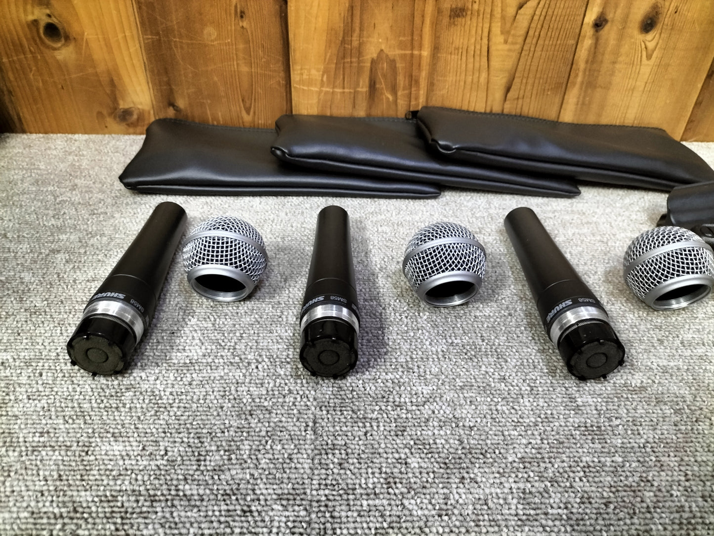SHURE シュア SM 58 マイク 3本 23061127