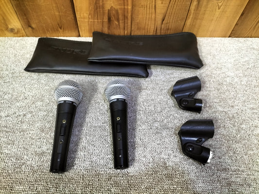 SHURE シュア SM 58S マイク 2本 23061128