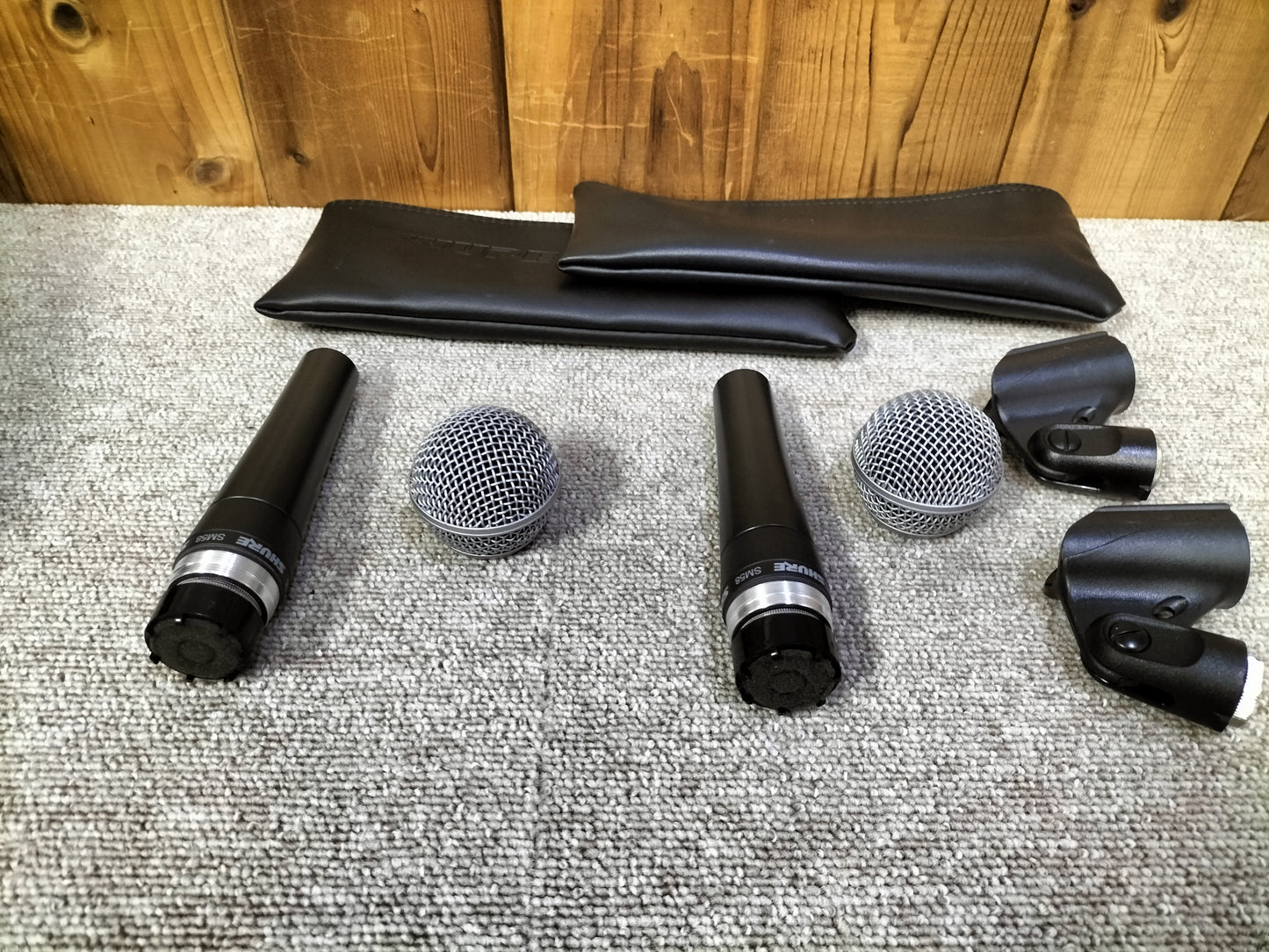 SHURE シュア SM 58S マイク 2本 23061128