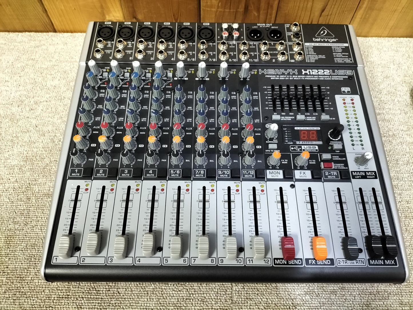 BEHRINGER ベリンガー XENYX X1222 ミキサー 23061131