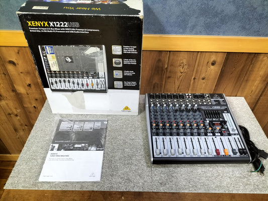 BEHRINGER ベリンガー XENYX X1222 ミキサー 23061131