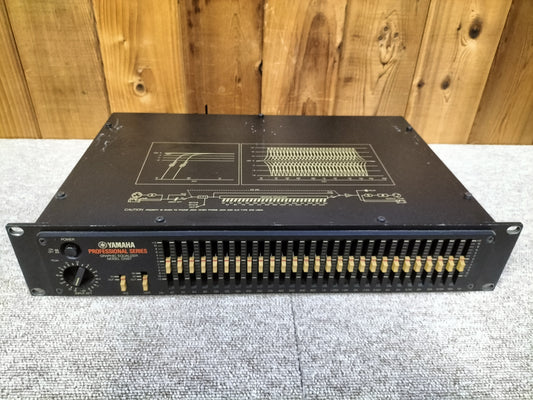 ジャンク YAMAHA ヤマハ Q1027 グラフィックイコライザー 23070401