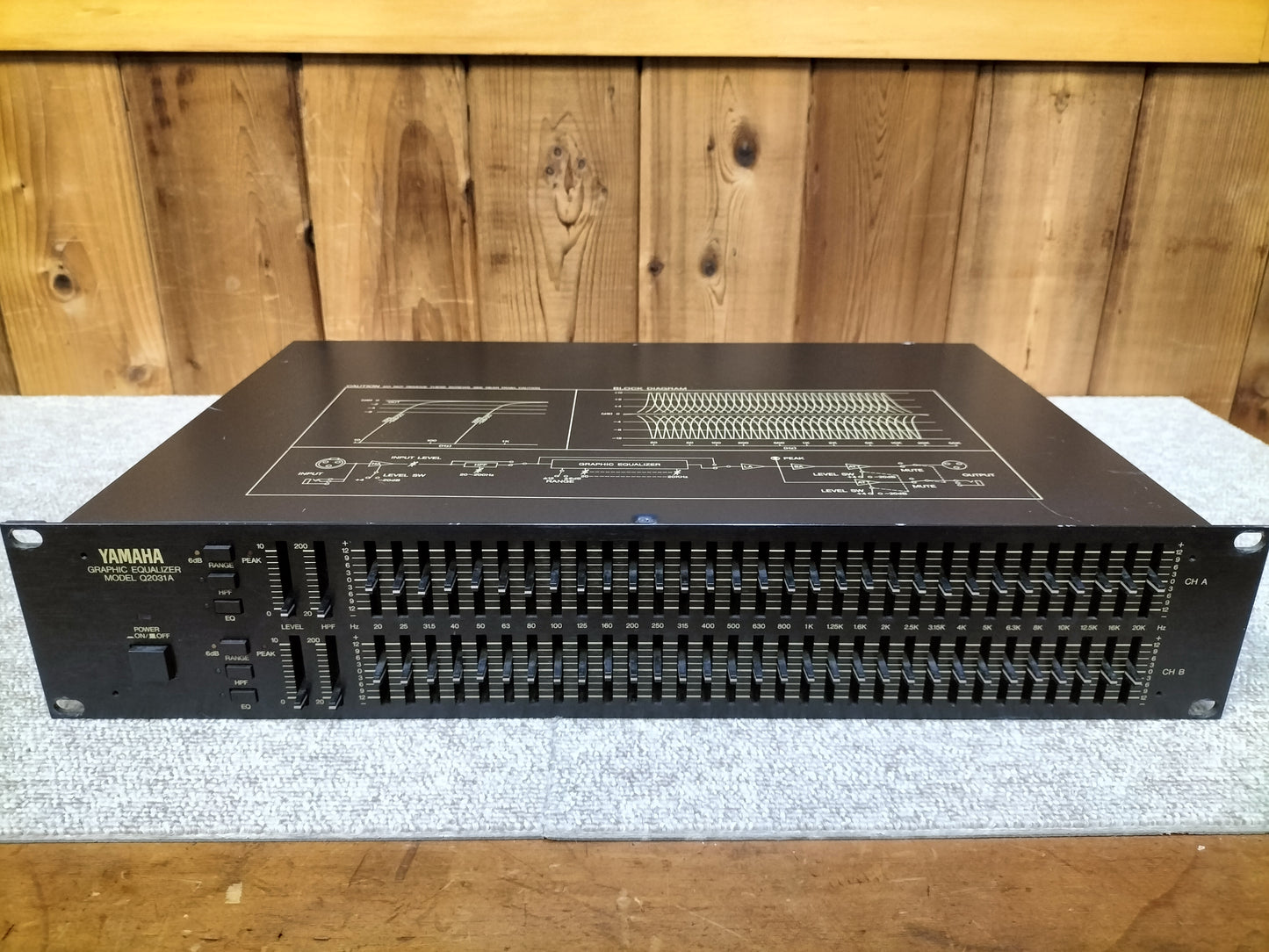 YAMAHA ヤマハ Q2031A グラフィックイコライザー 23070406