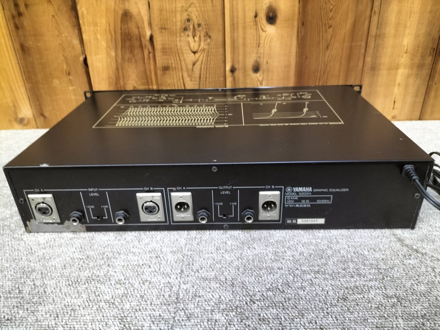 YAMAHA ヤマハ Q2031A グラフィックイコライザー 23070406