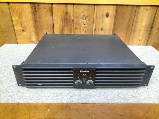 ジャンク Panasonic パナソニック WP-1200A 2チャンネルパワーアンプ 23070727