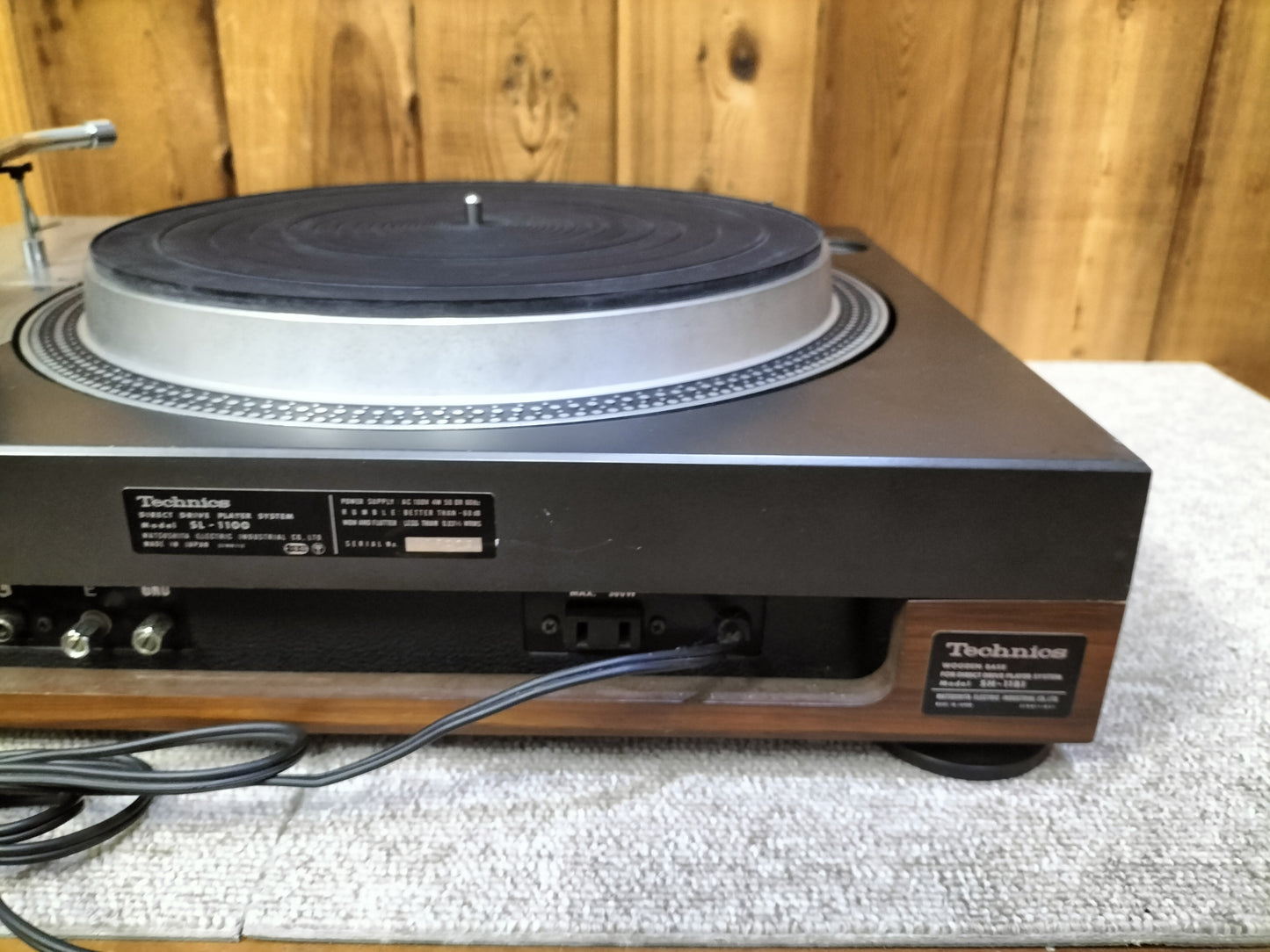 ジャンク Technics テクニクス SL-1100 ターンテーブル 23071602
