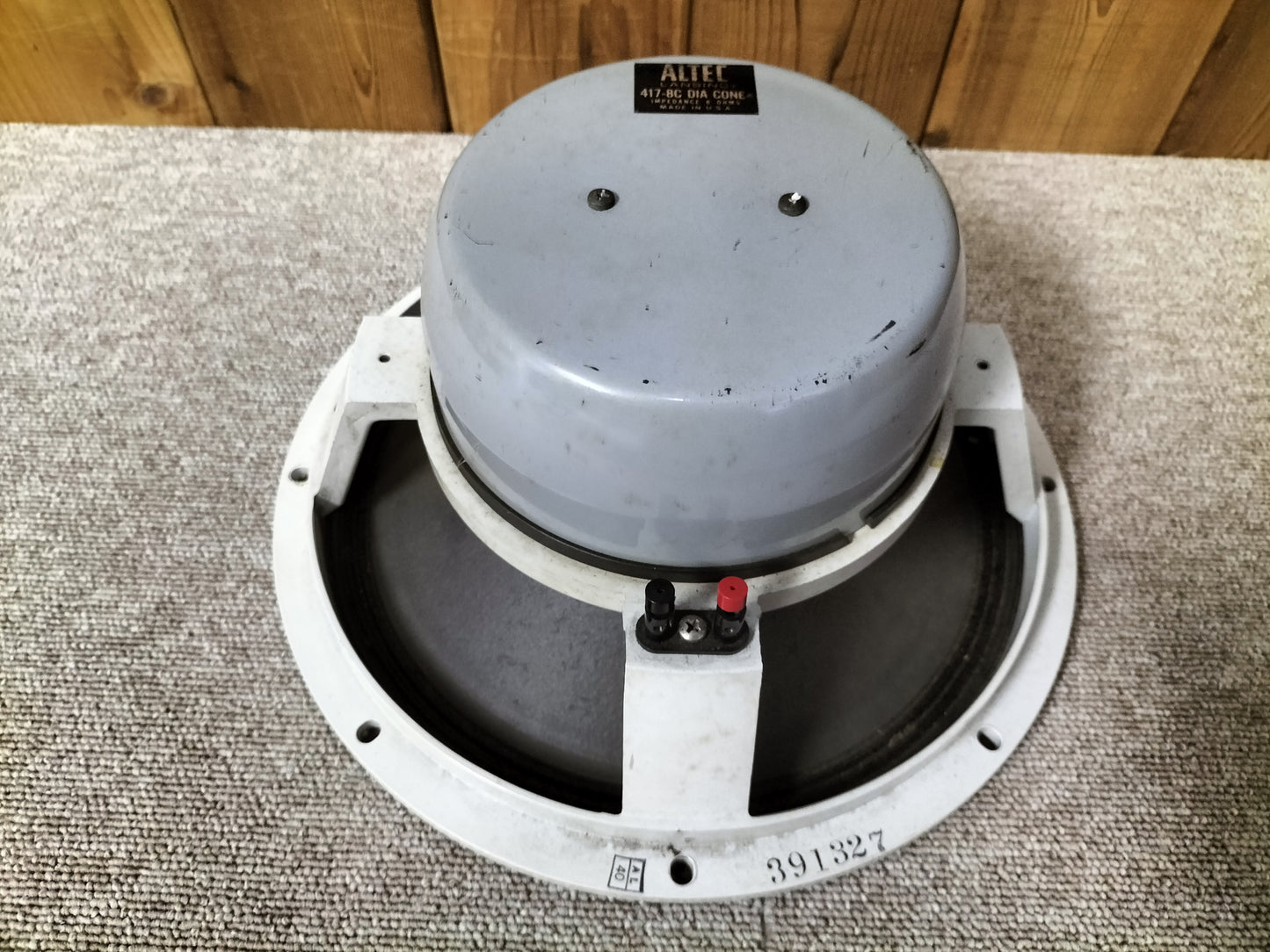 ジャンク ALTEC アルテック 417-8C スピーカーユニット 1本 23082002