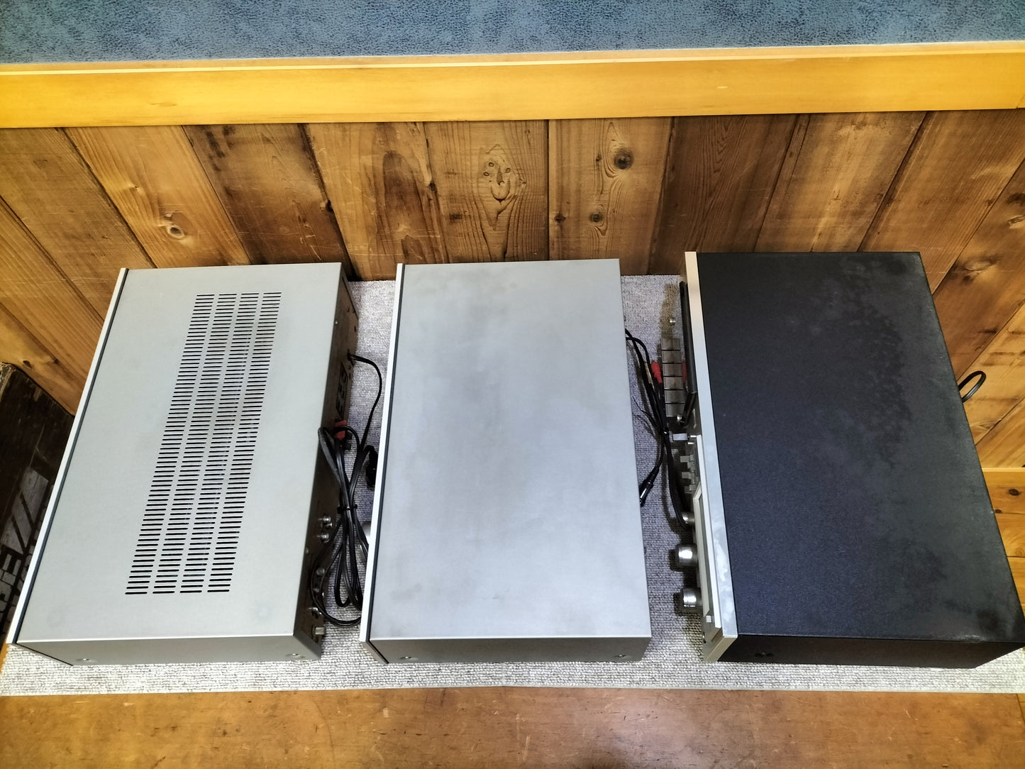 動作未確認 ジャンク Aurex PC-X40 SA-360 SR-F01S チューナー、プリメインアンプ、カセットデッキ、ターンテーブルセット 23082801
