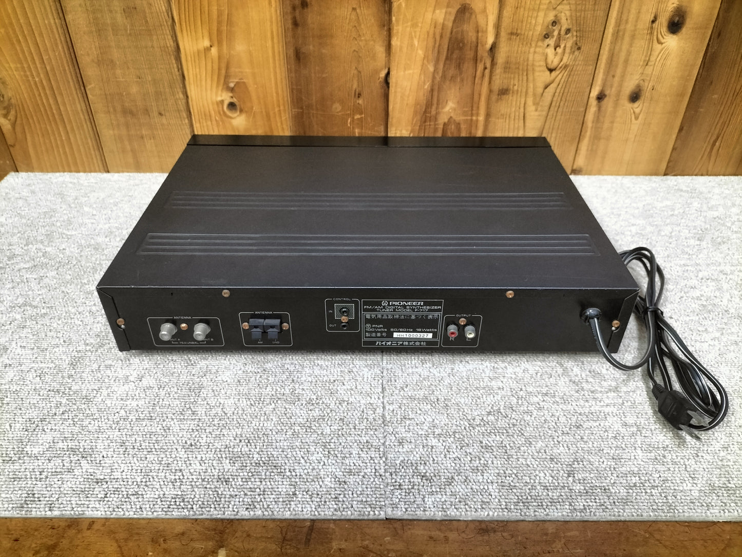 PIONEER パイオニア F-717 チューナー 23090201