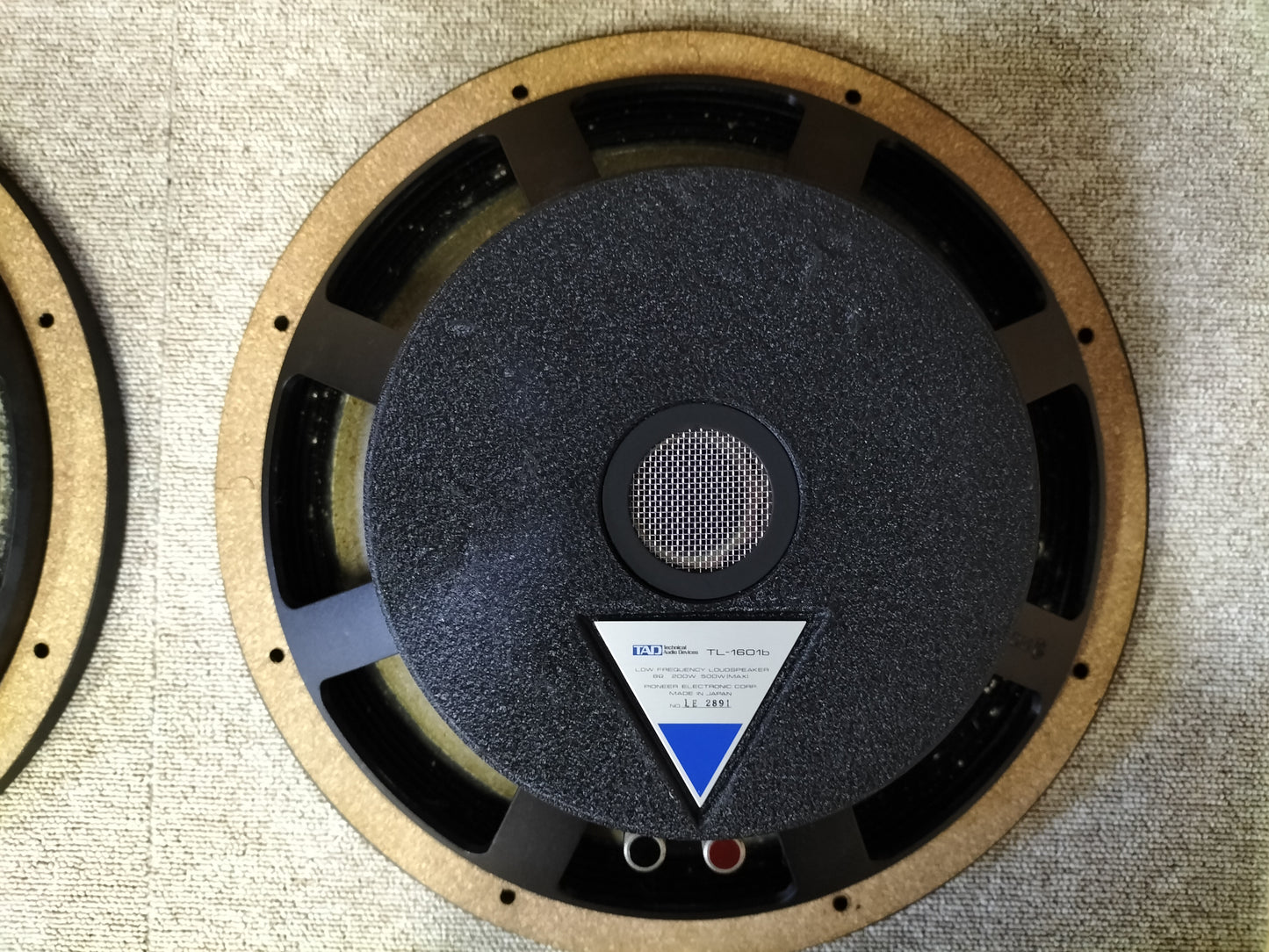 TAD タッド TL-1601b スピーカーユニットペア 23091901