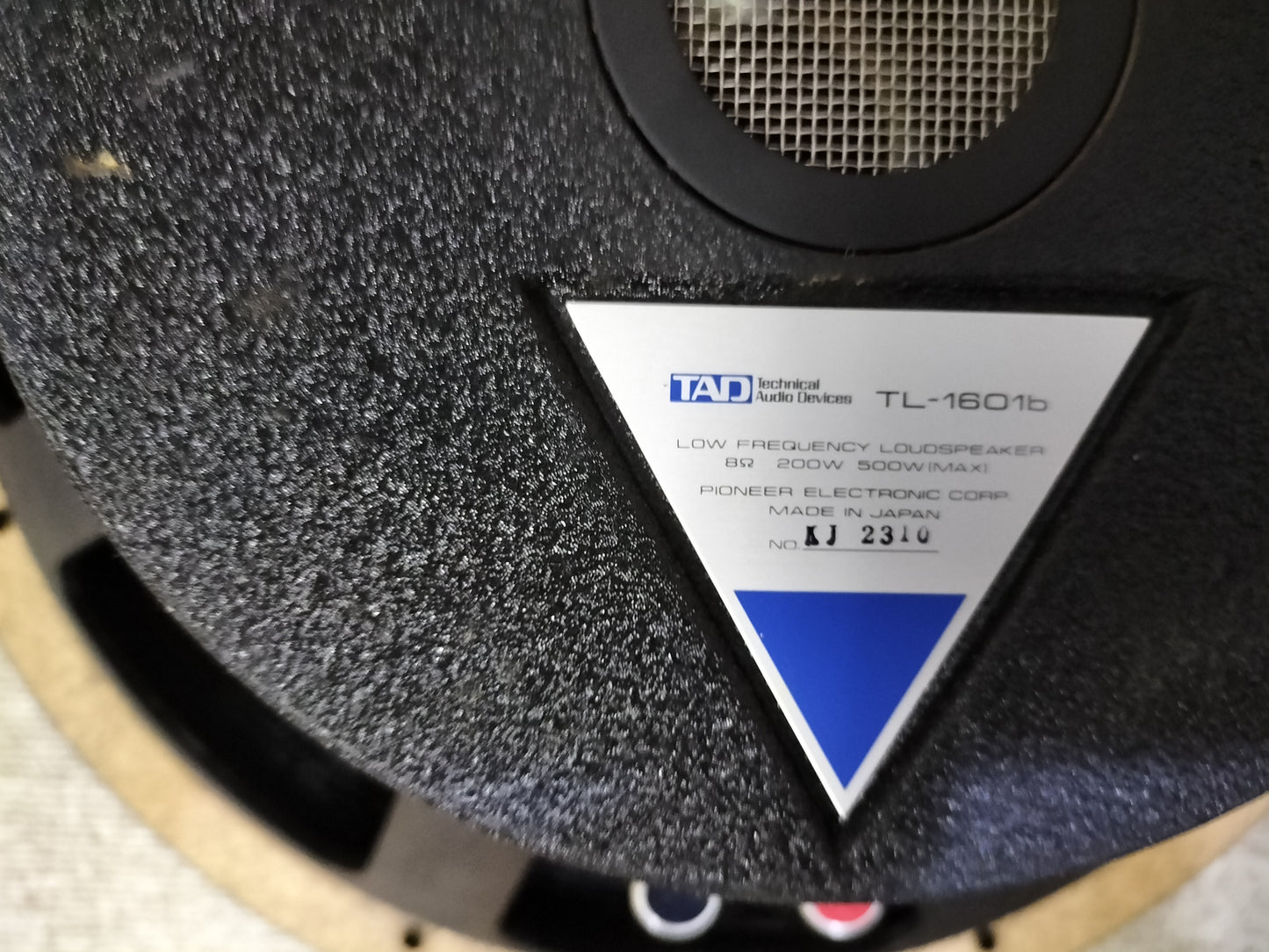 TAD タッド TL-1601b スピーカーユニットペア 23091902