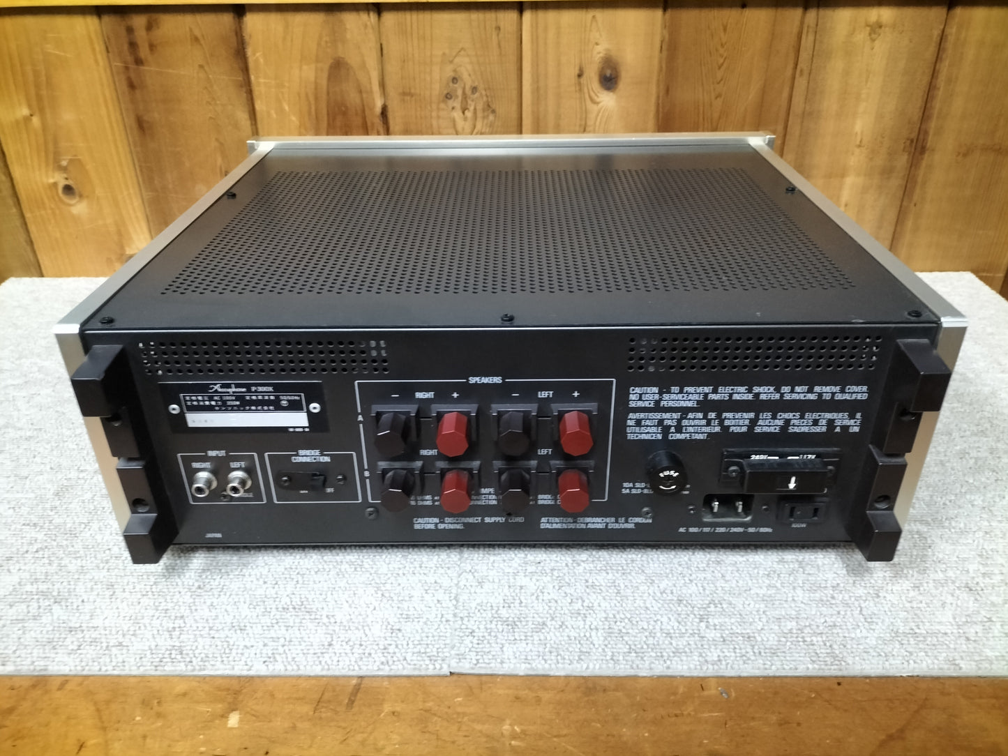 Accuphase アキュフェーズ P-300X パワーアンプ 23092102