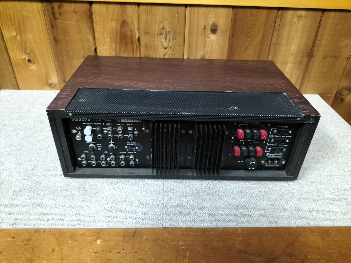 ジャンク LUXMAN ラックスマン 507X プリメインアンプ 23092105