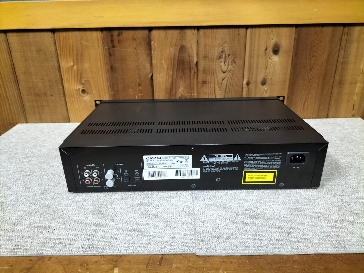 TASCAM タスカム CD-RW900SL CDレコーダー 23100102