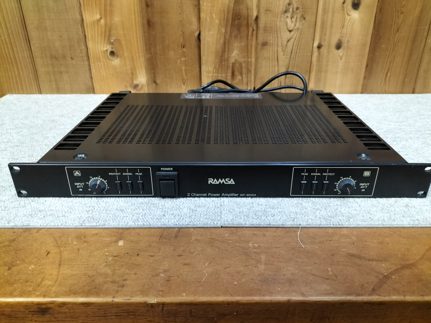 RAMSA ラムサ WP-9055A パワーアンプ 23110802