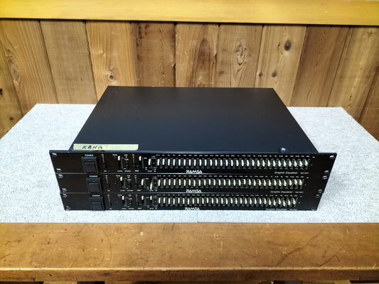 ジャンク RAMSA ラムサ WZ-9311 グラフィックイコライザー 3台 23110804