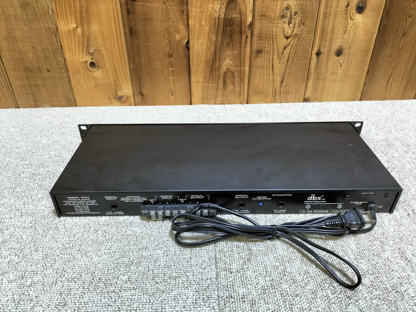 dbx ディービーエックス 160x モノラルコンプレッサー 24052203