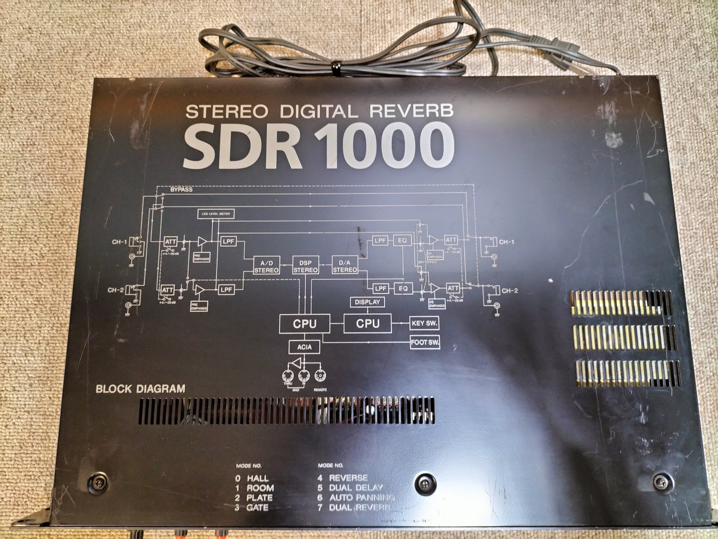 IBANEZ アイバニーズ SDR1000 リバーブ 24052208
