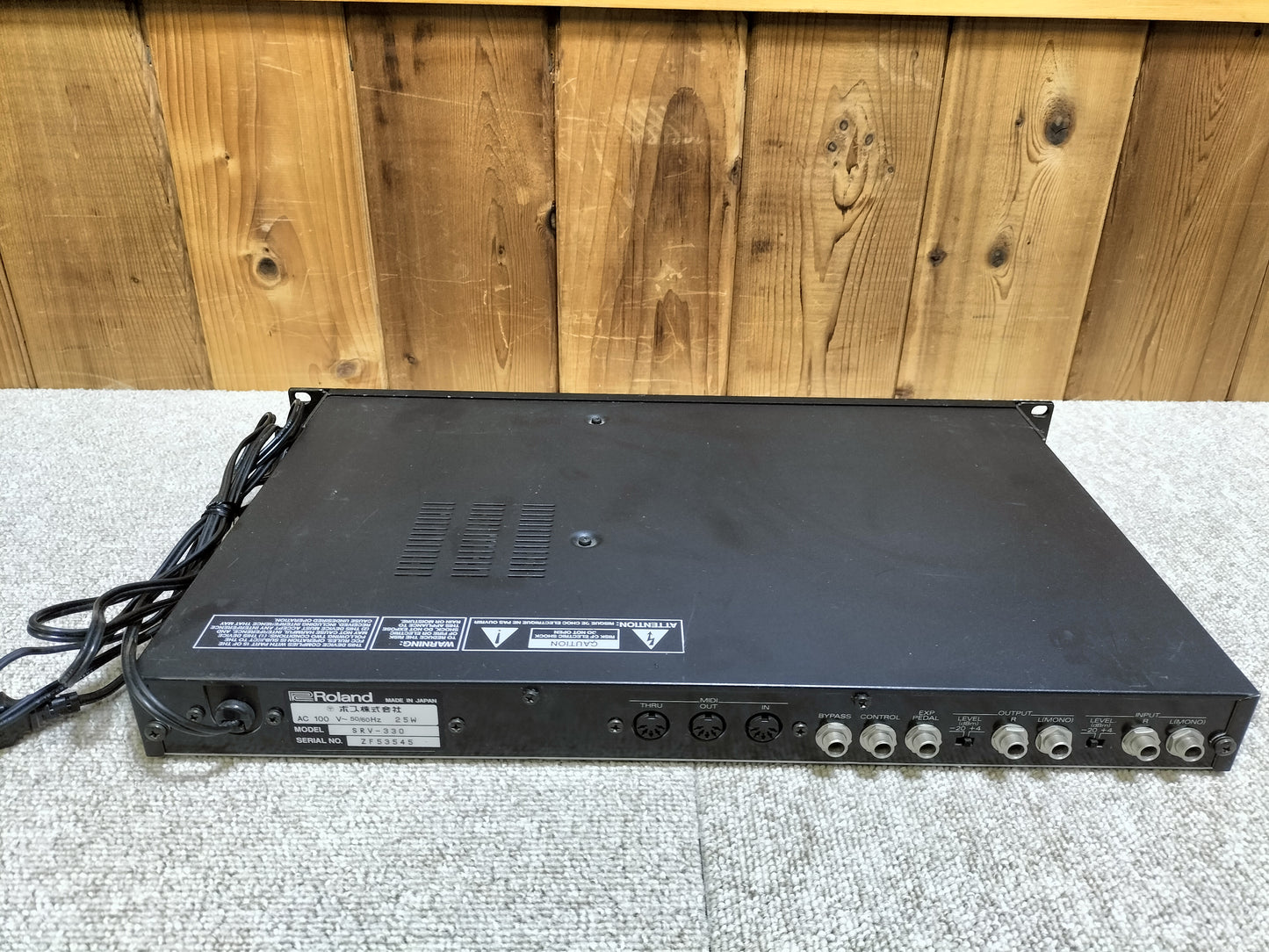 Roland ローランド SRV330 ディメンジョンスペースリバーブ 24052209