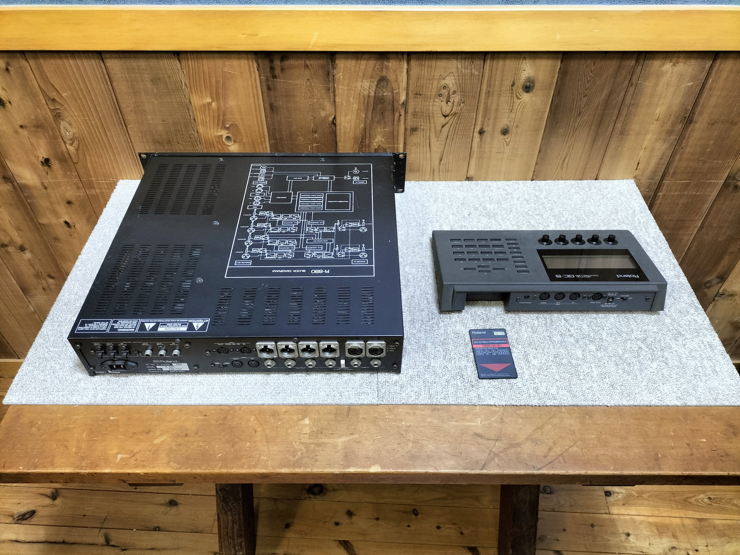 現状 Roland ローランド R-880 GC-8 デジタルリバーブ 24052218