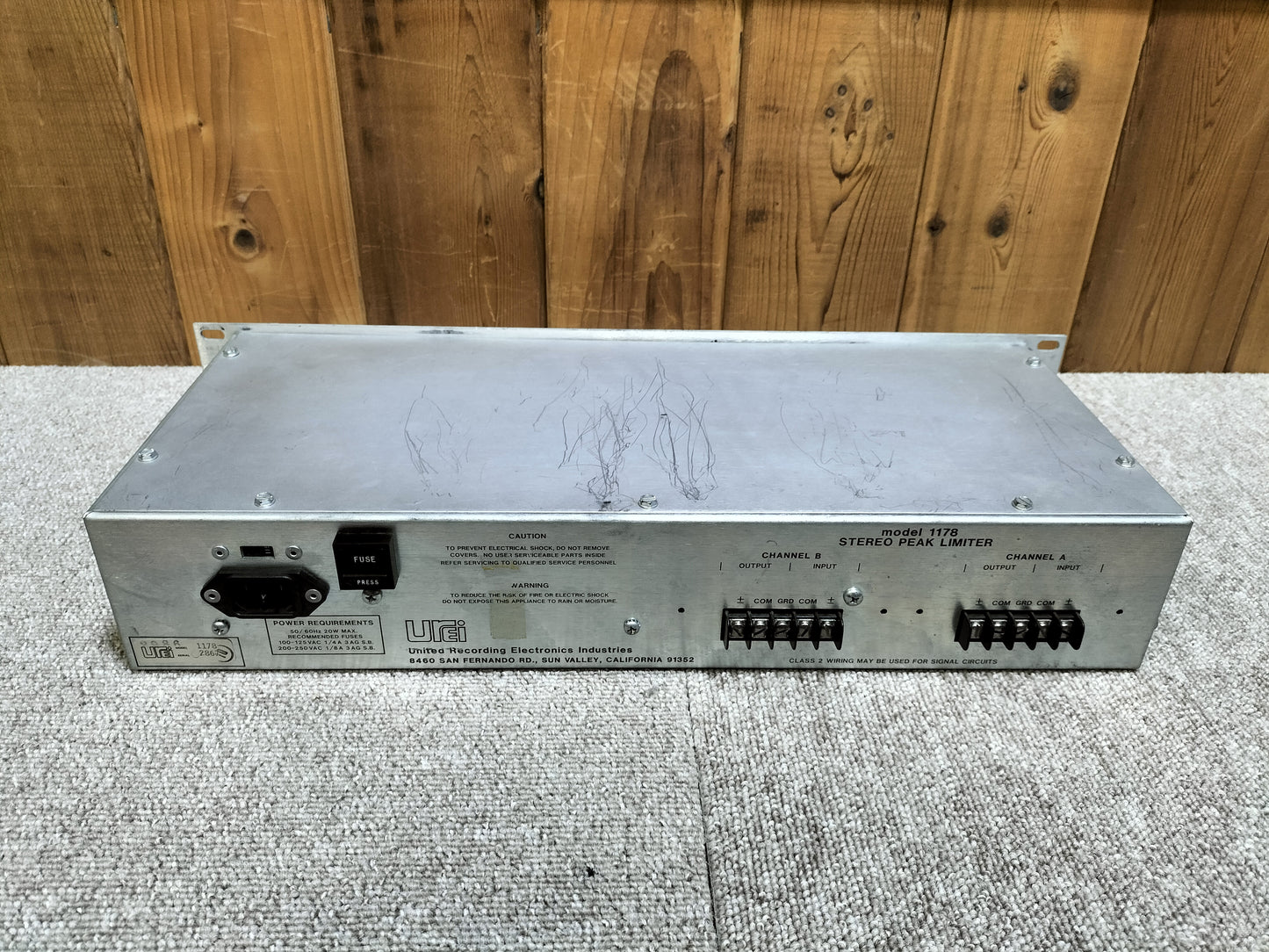 UREI model1178 コンプレッサー 24052219