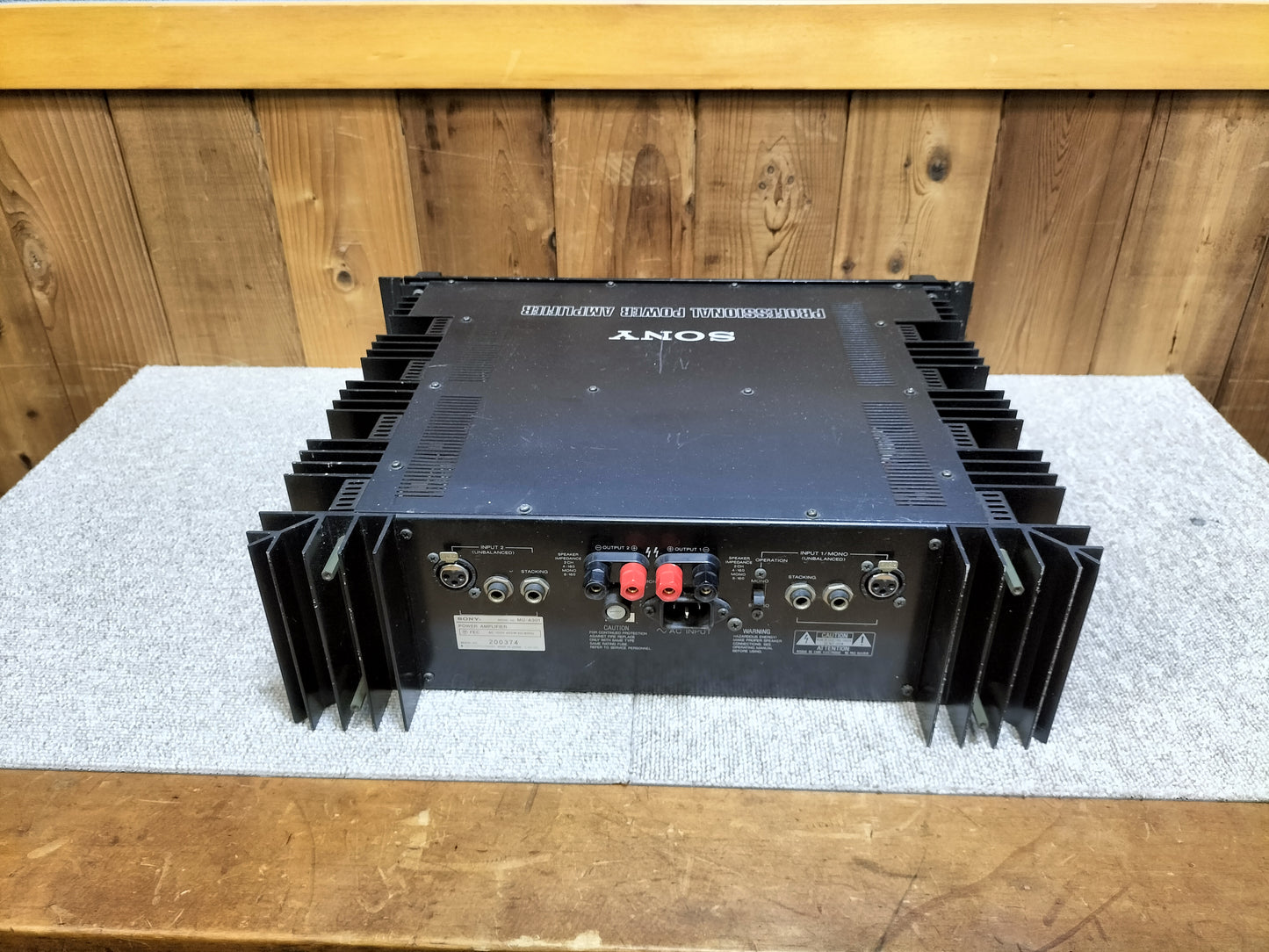 SONY ソニー MU-A301 パワーアンプ 24061805