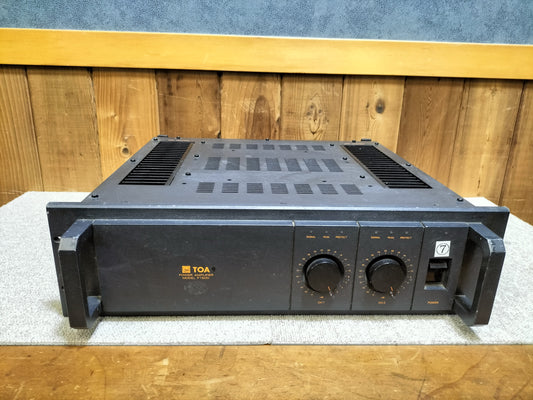ジャンク TOA トーア P150D パワーアンプ 24061803