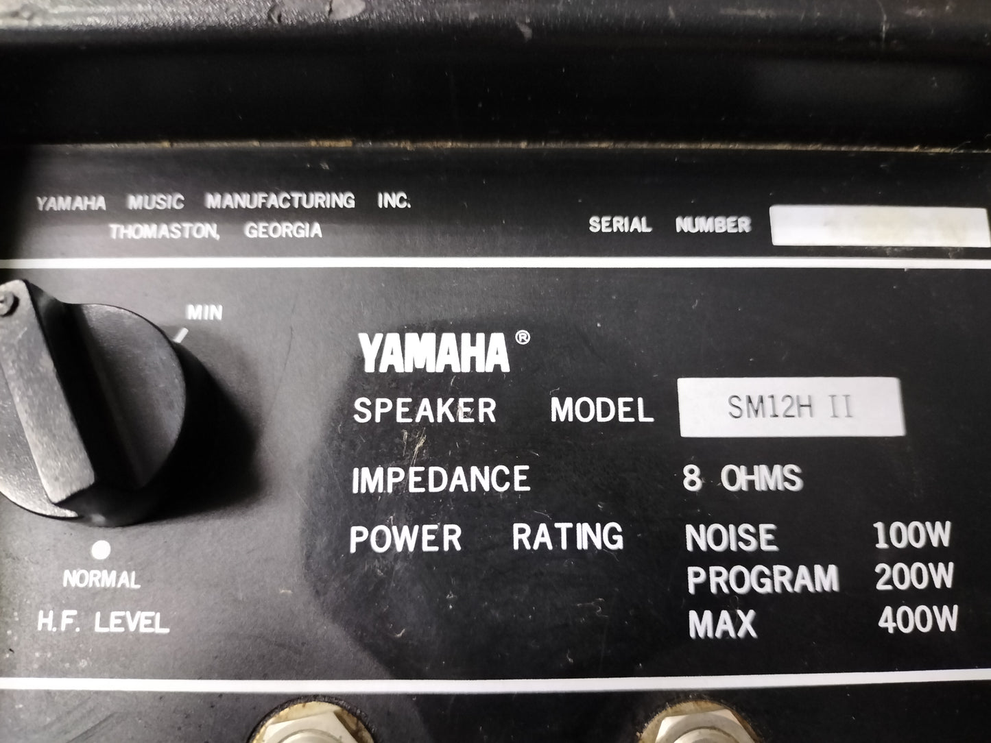 YAMAHA ヤマハ SM12HII スピーカーペア 24061815