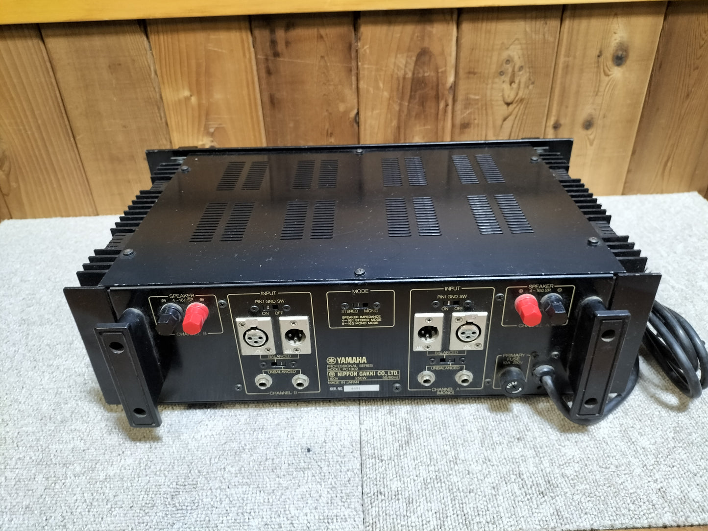 YAMAHA ヤマハ PC-1002 パワーアンプ 24090101