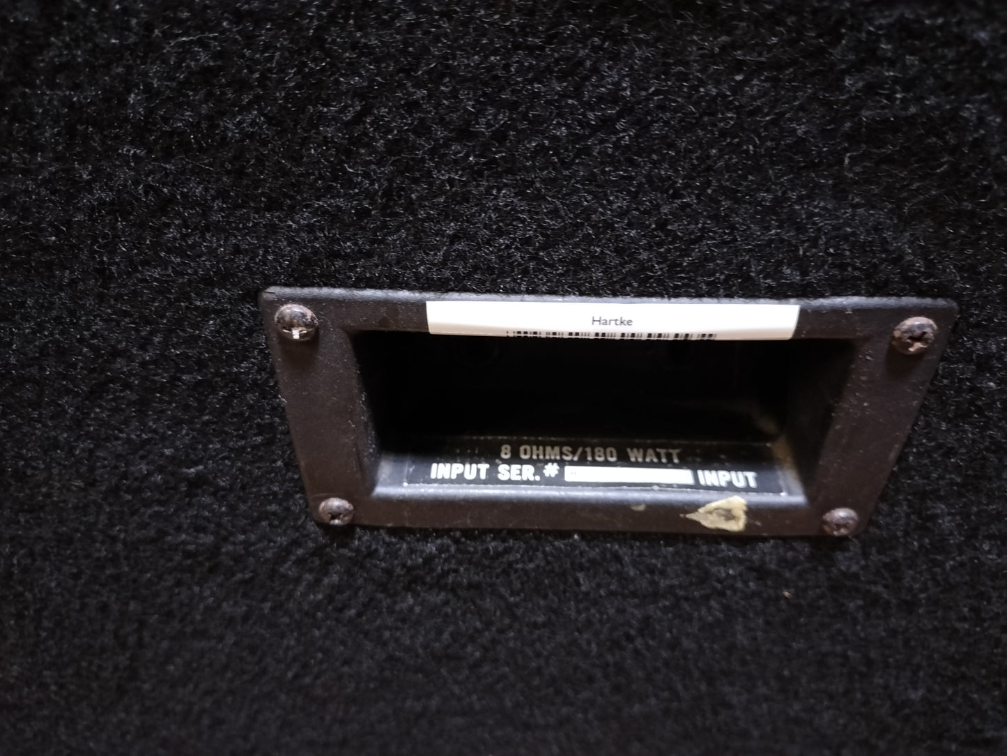 改造品 Hartke ハートキー 115 エンクロージャー ELECTRO VOICE エレクトロボイス EVM-15L スピーカーユニット 24090106