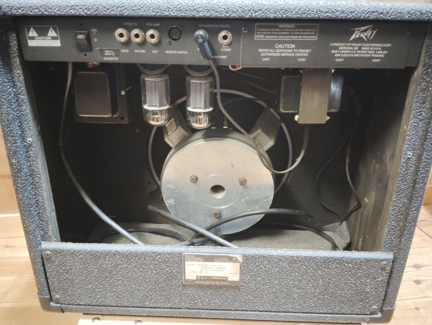 現状品 PEAVEY Triumph pag 60 真空管ギターアンプ 25020902