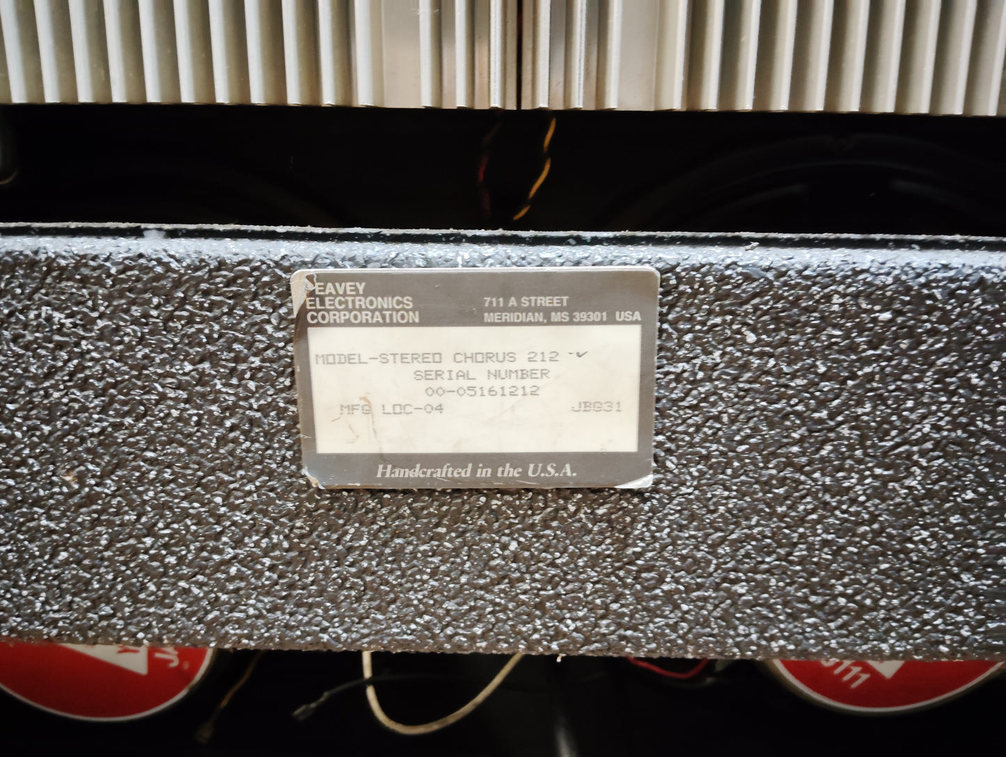 現状品 PEAVEY STEREO CHORUS 212 ギターアンプ 25020904