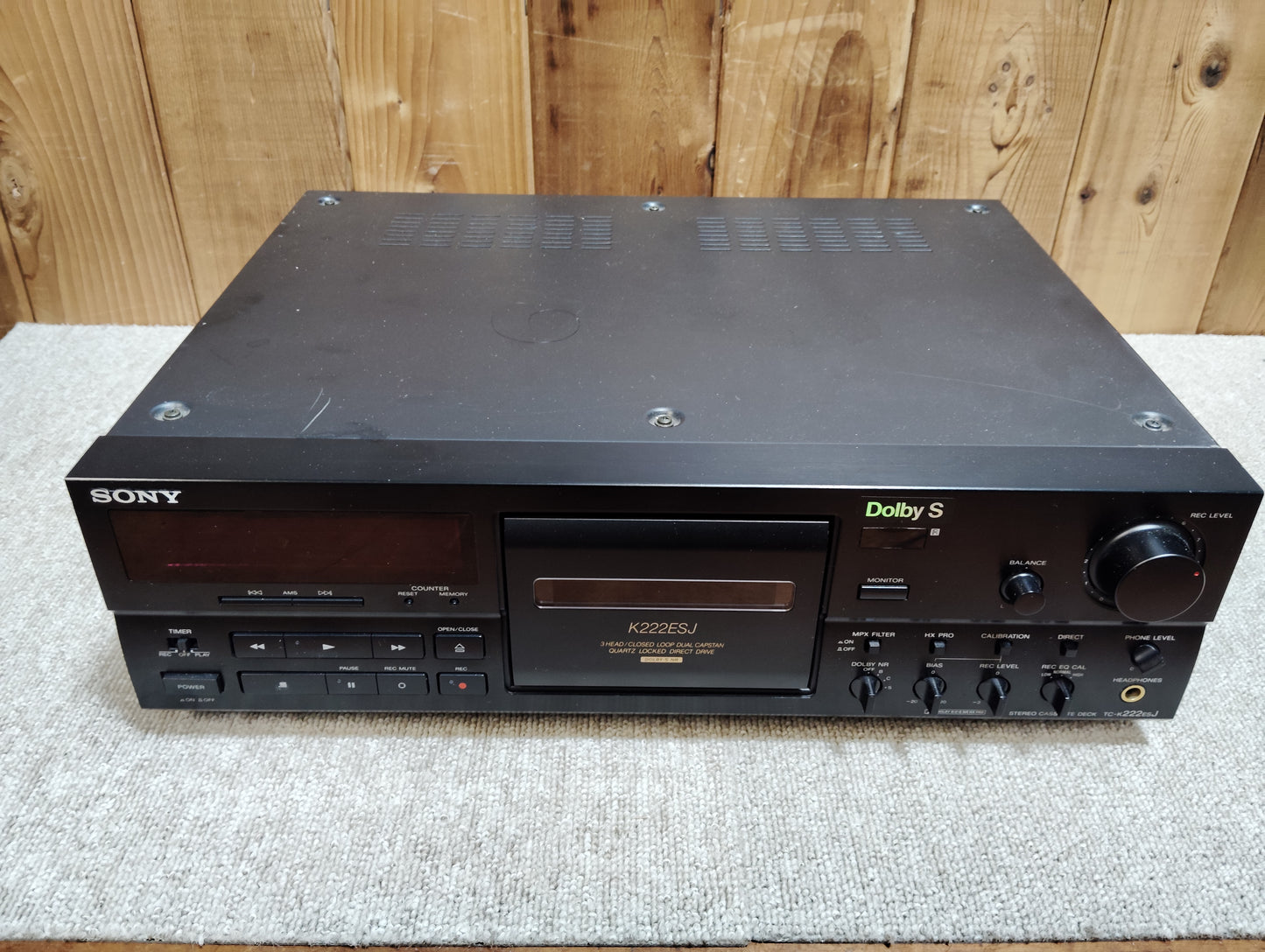 SONY ソニー K222ESJ カセットテープデッキ 25030705