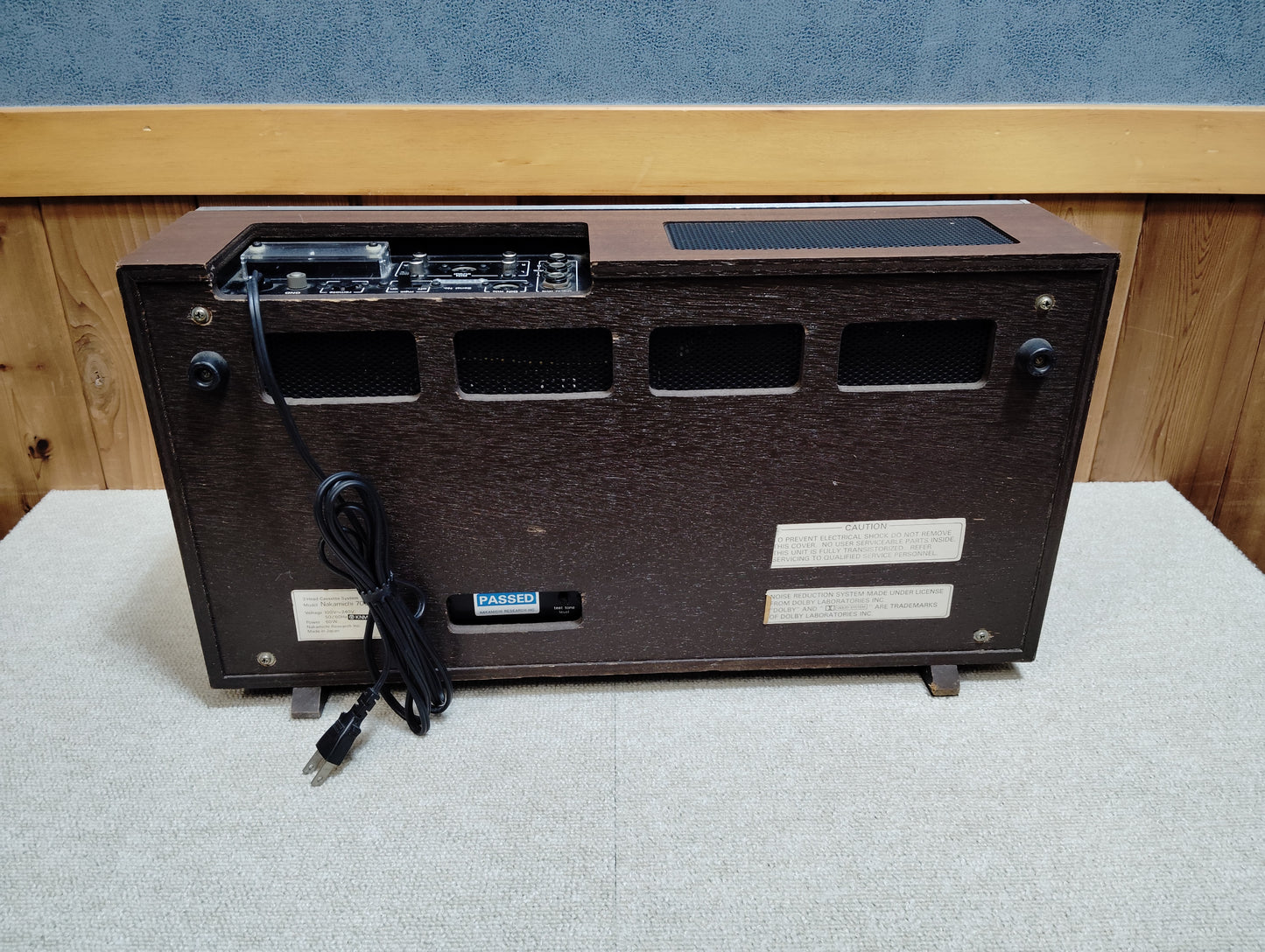 ジャンク Nakamichi ナカミチ 700II カセットテープデッキ 25042905