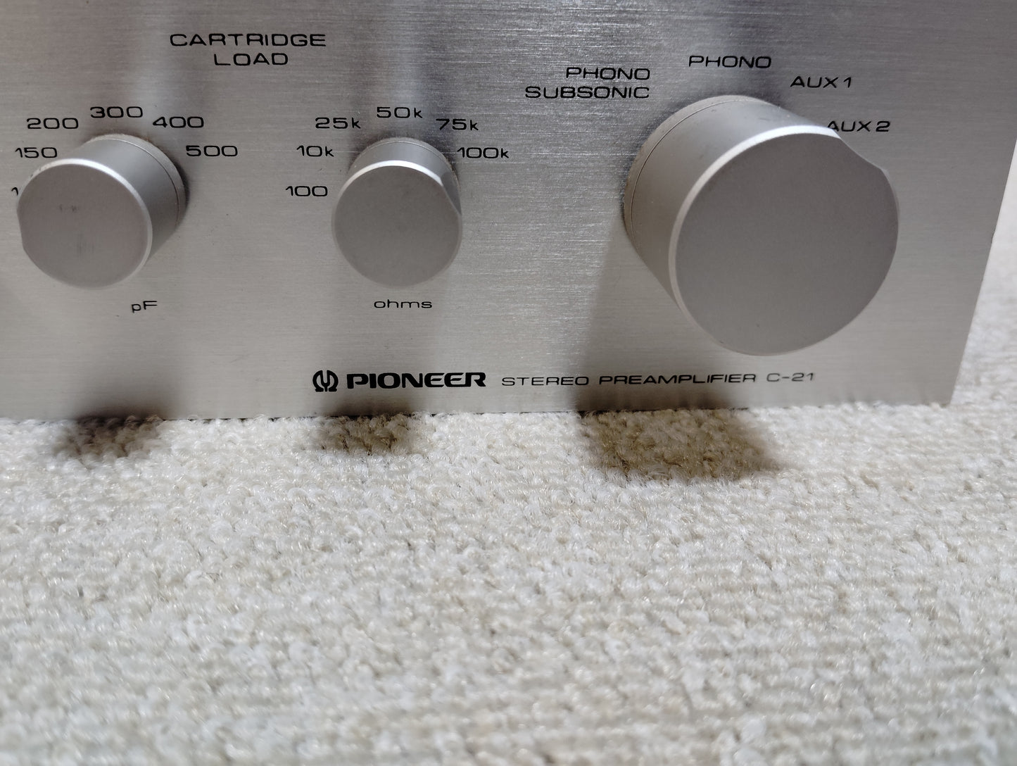 Pioneer パイオニア C-21 プリアンプ 25042907