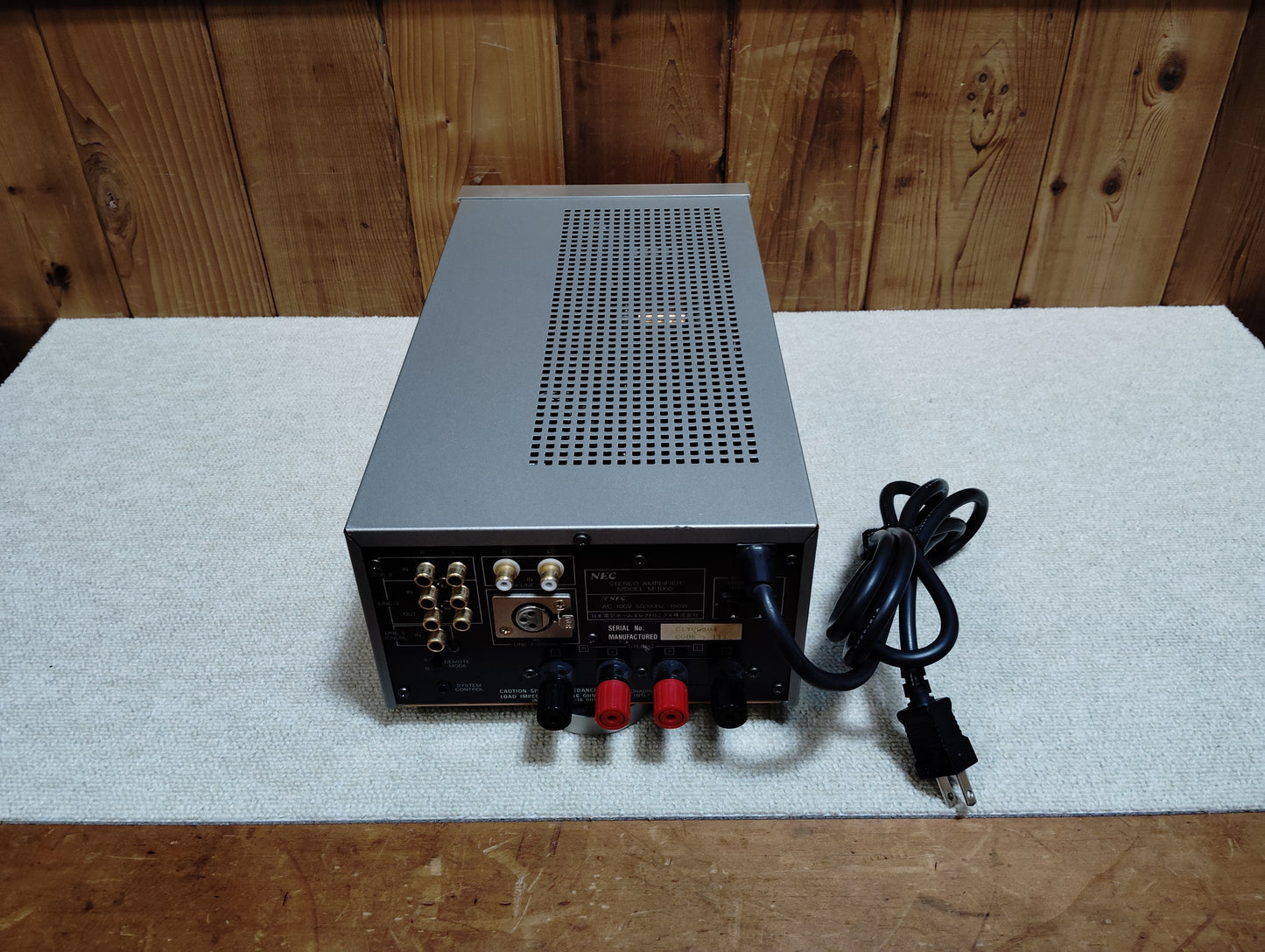 NEC M-1000 パワーアンプ 25042906
