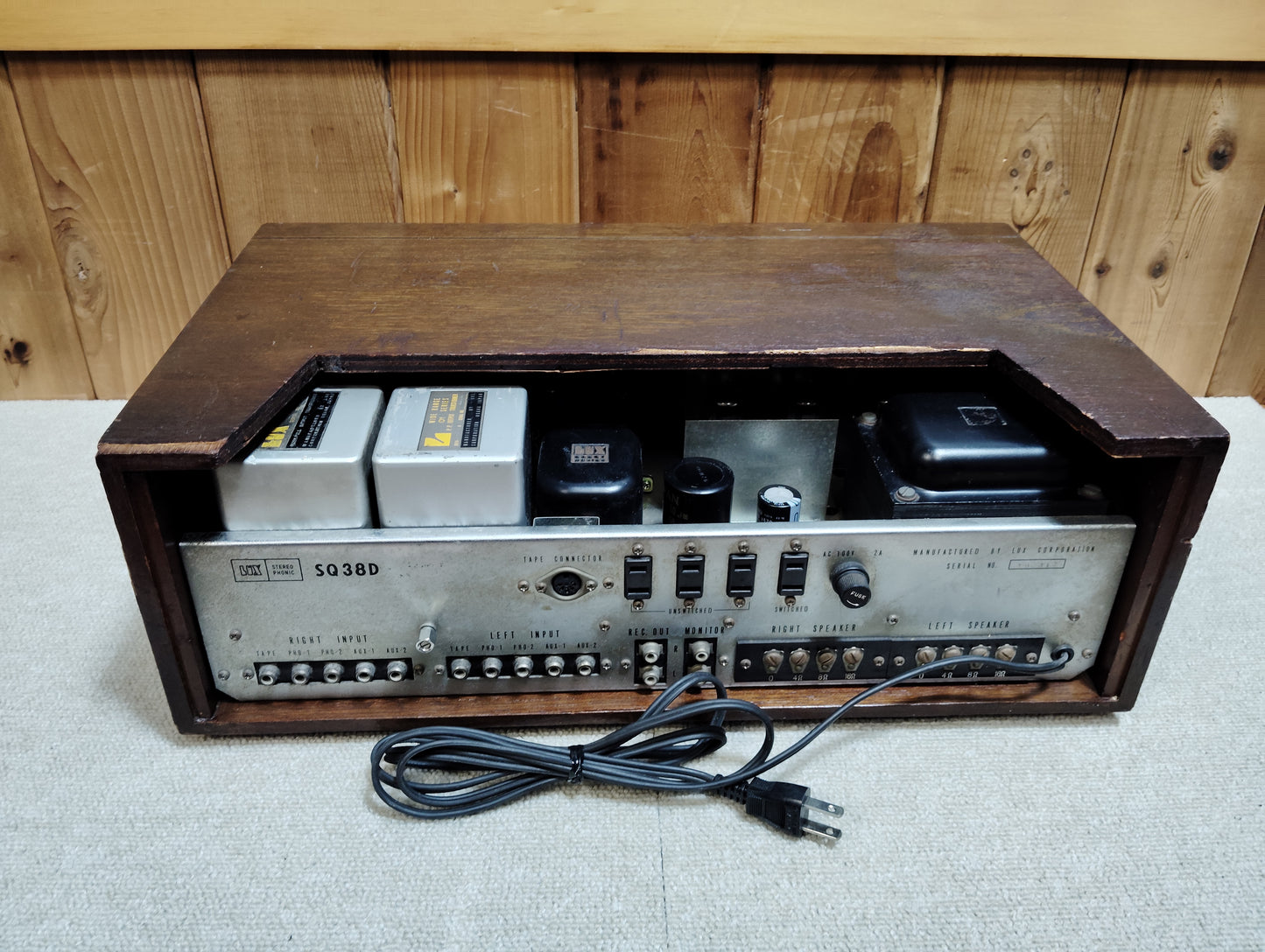 LUXMAN ラックスマン SQ38D プリメインアンプ 25052706
