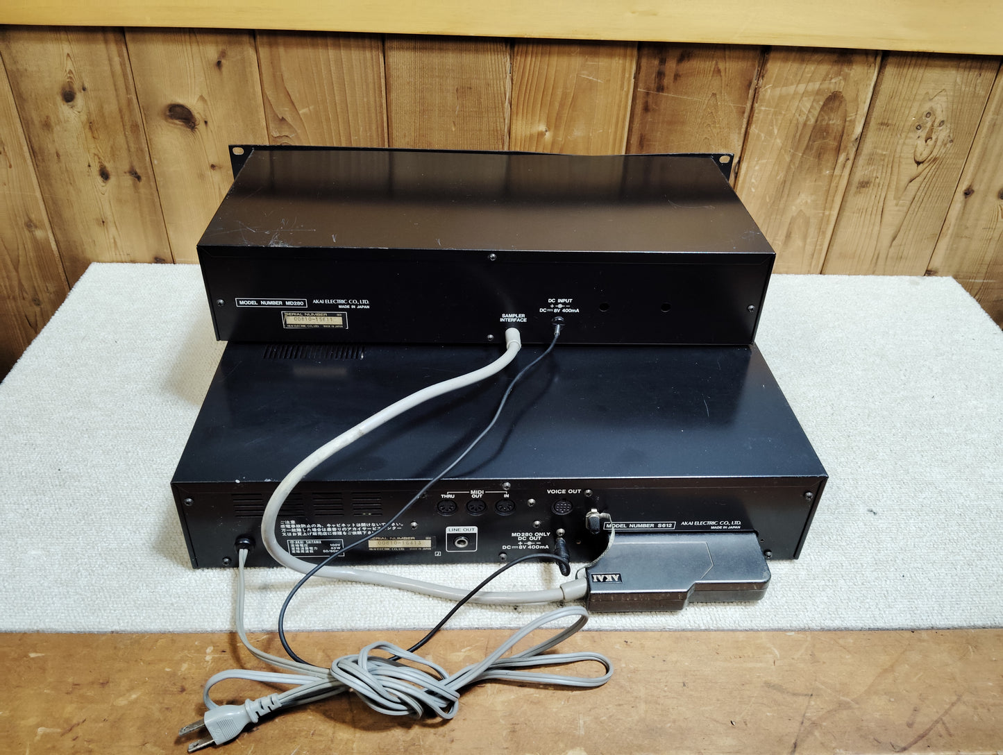 現状品 AKAI アカイ MD280 S612 サンプラー 25070101