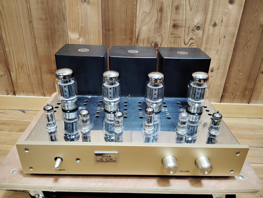 現状 ASTOR アストロ電子企画 AS-KT88 真空管パワーアンプ 25110905
