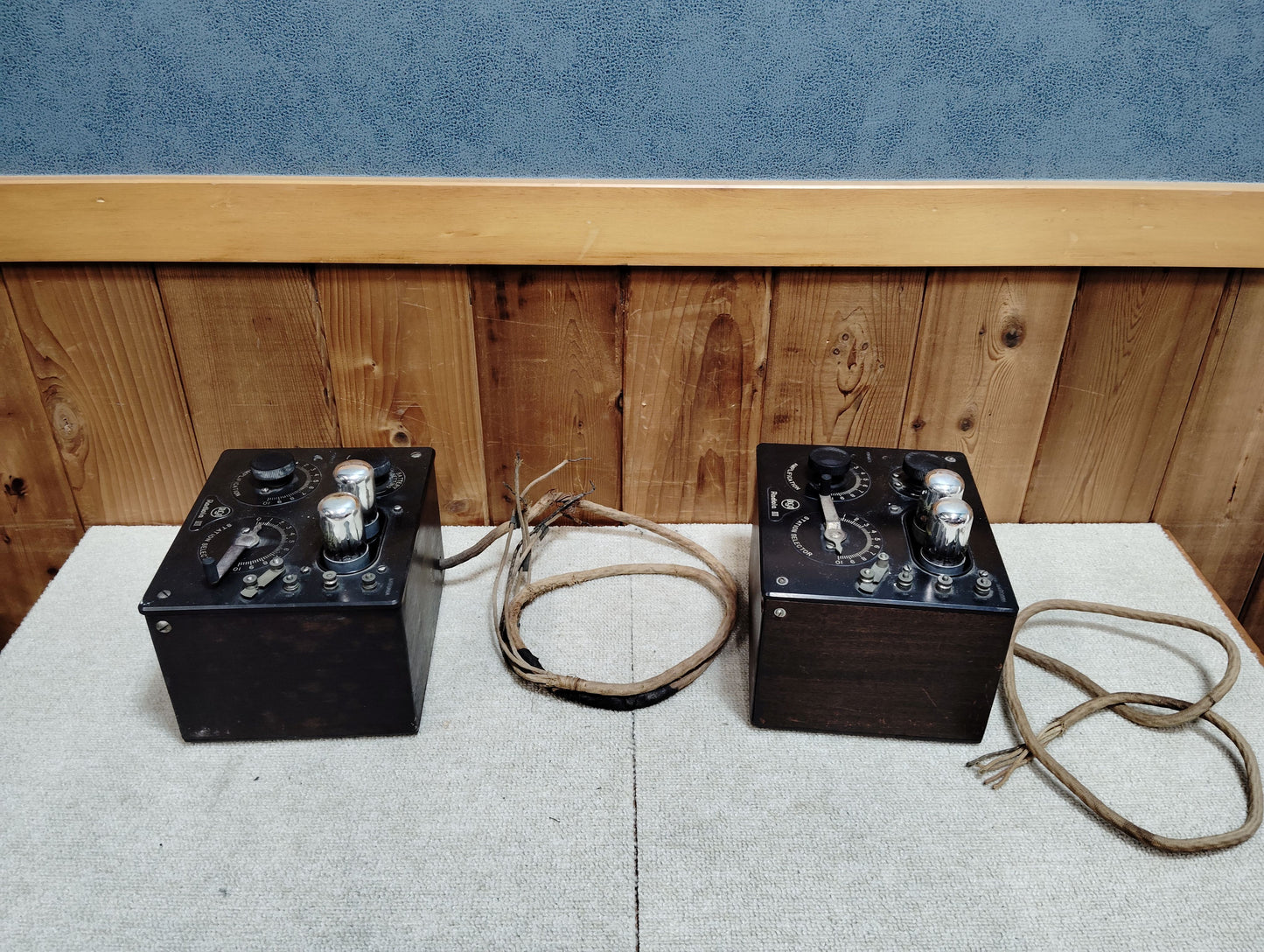 現状品 RCA アールシーエー Radiola III 真空管ラジオ 2台 F260653