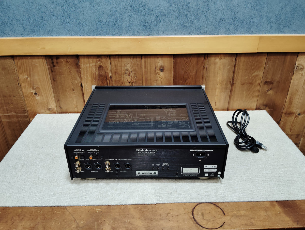 現状品 Mcintosh マッキントッシュ MCD500 CD SACDプレーヤー D26080819