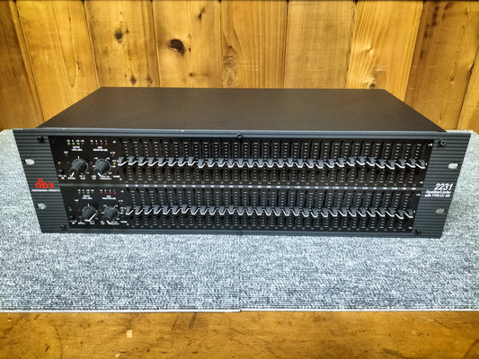 DBX 2231 2ch 31バンドグラフィックエコライザー