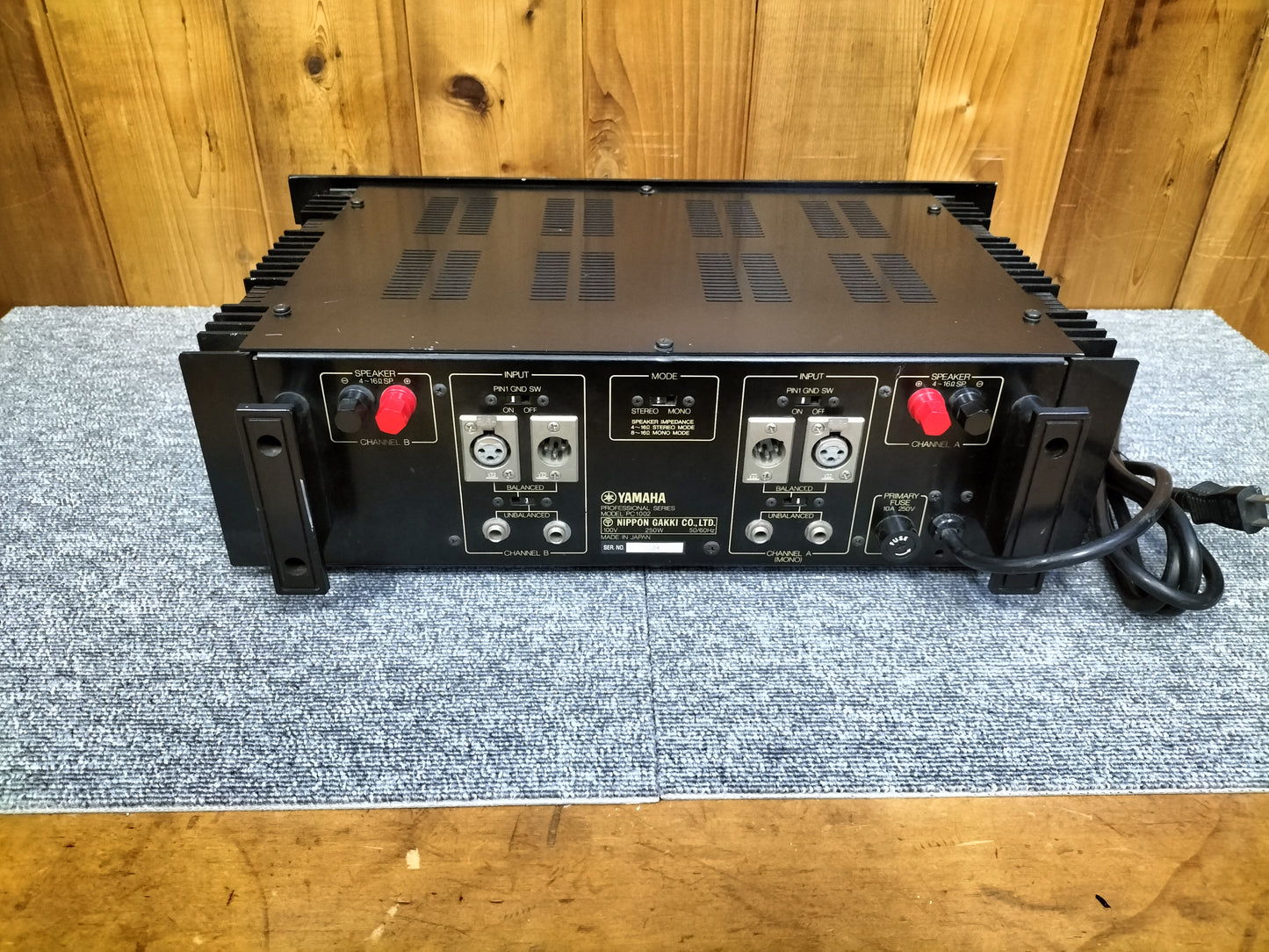 YAMAHA ヤマハ PC1002 パワーアンプ 22062003