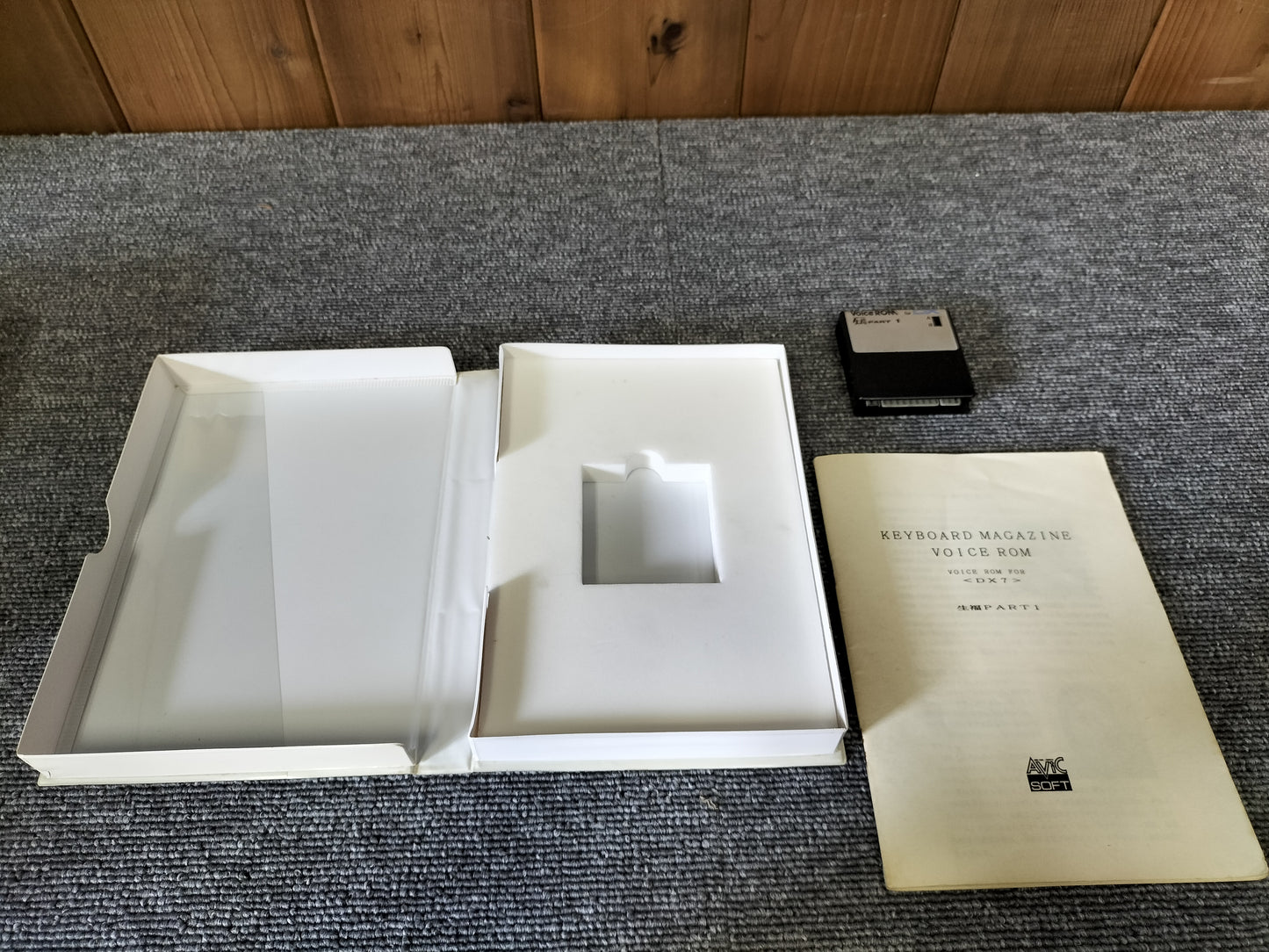 DX7カートリッジ 生福 SHOFUKU PART1 VoiceROM for DX7 DX7用音源 ケース付き O22071404