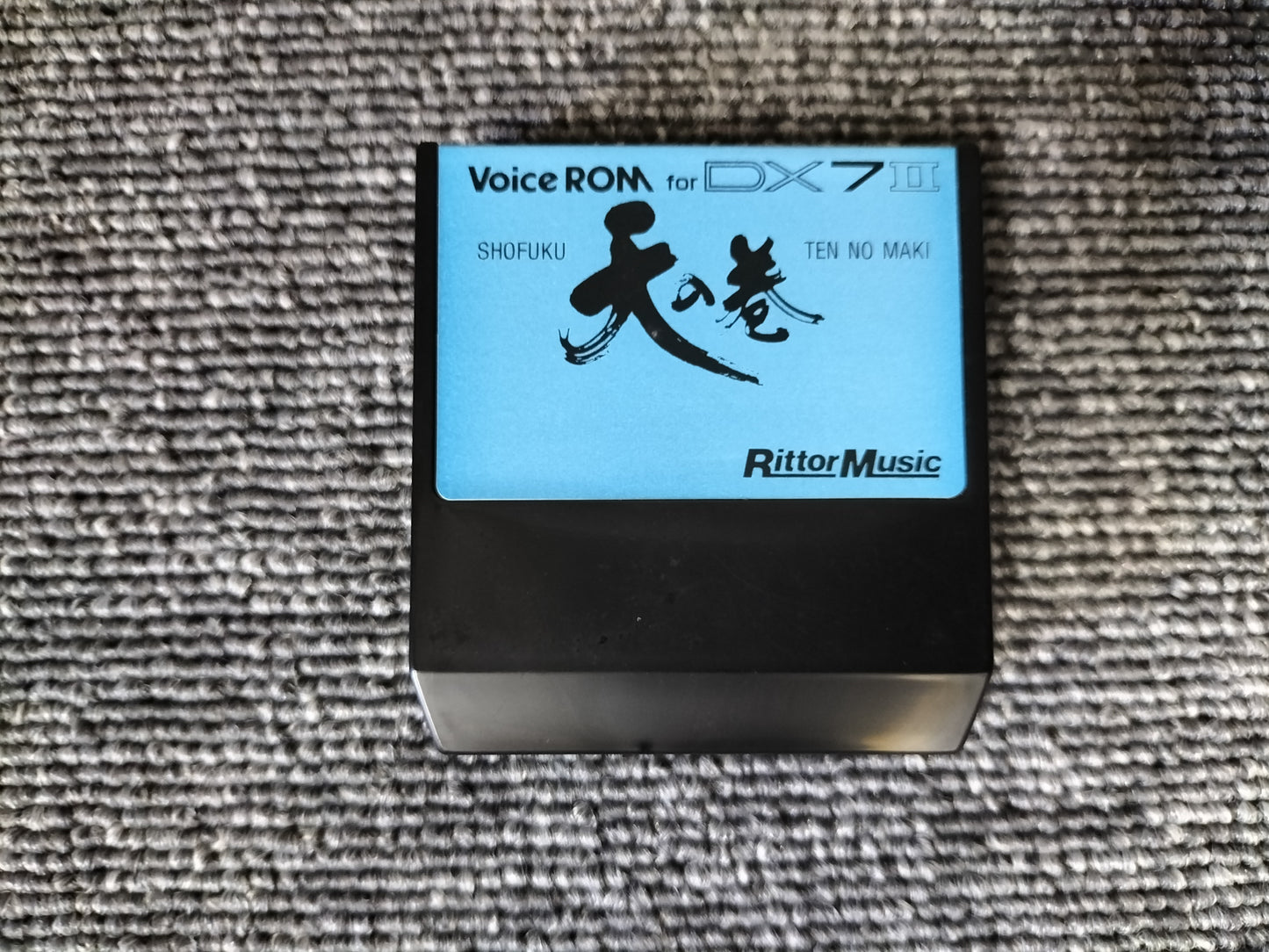 DX7IIカートリッジ KV101 VoiceROM for DX7II 生福 天の巻 DX7II用音源 ケース付き O22071801
